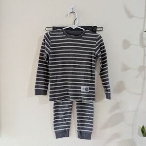 Striped Cotton Pajamas 3T